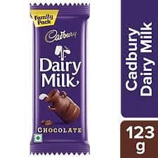 Cadbury Dairy Milk Chocolate Bars 123g