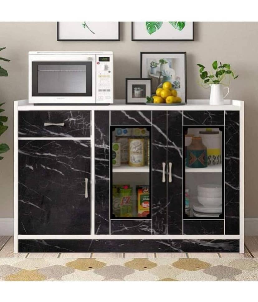 RAVARIYA GRAPHICS Marble Wall Sticker ( 200 x 60 cms ) view 2