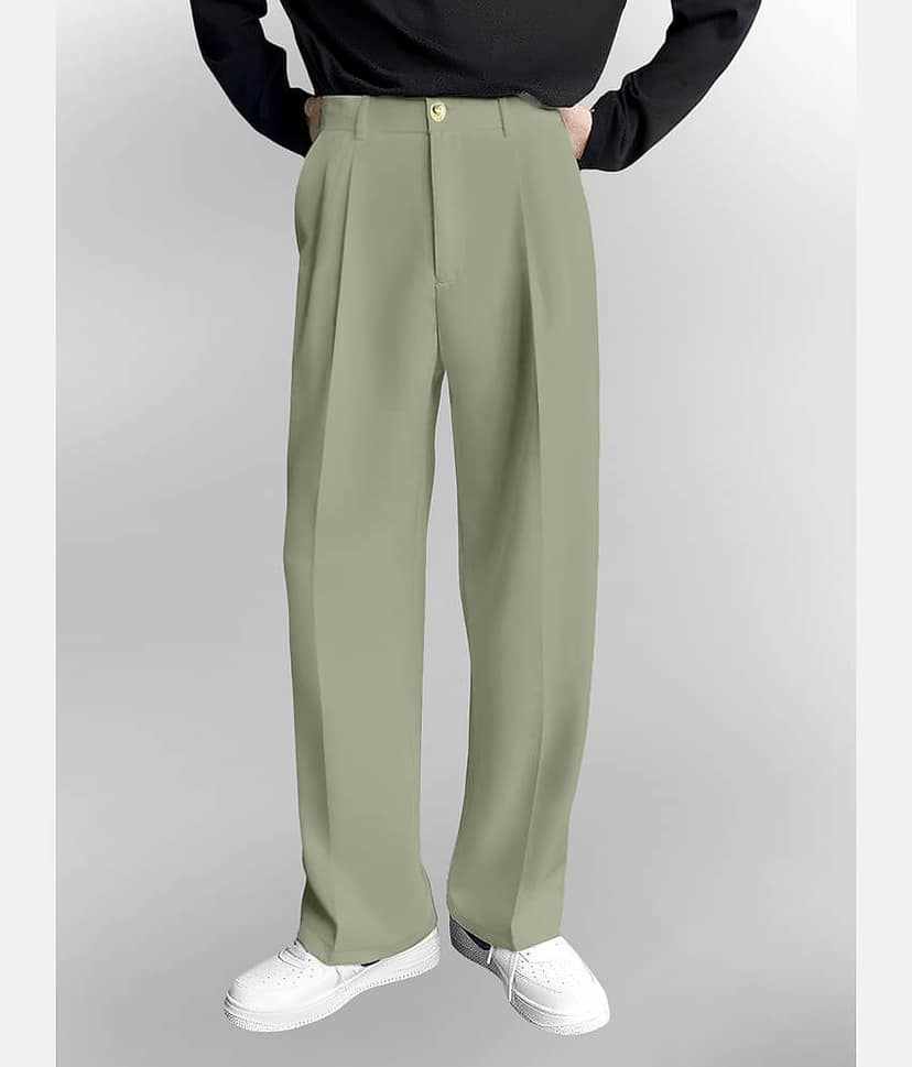 FTX Loose Men's Korean Pant - Olive ( Pack of 1 )