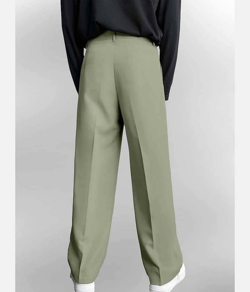 FTX Loose Men's Korean Pant - Olive ( Pack of 1 ) view 2
