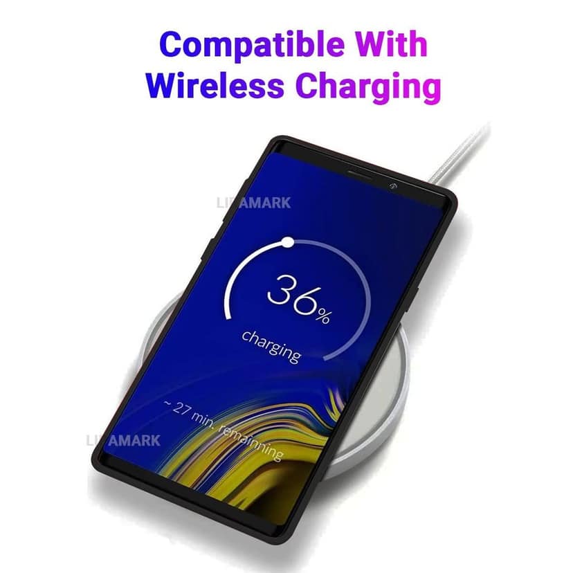 LIRAMARK Liquid Silicone Soft Back Cover Case for Samsung Galaxy Note 8 view 6