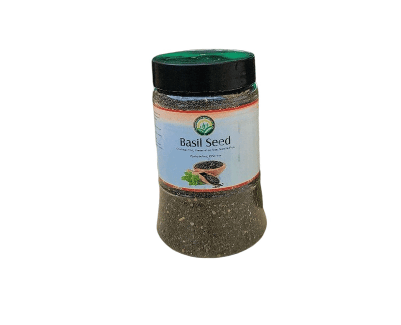 Basil Seeds - Chemical Free , Preservative Free , Metallic Free , Pesticide free , PPD Free view 2