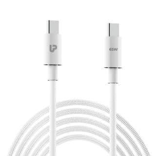 Zap+ 65 USB-C to USB-C 65W Power Delivery 3.1 Cable UL1228WHT-0100