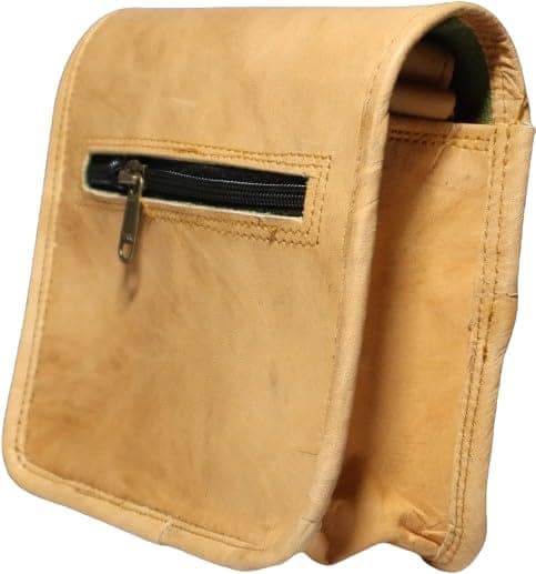 Bhakri Devi Handicrafts Made of Leather with Attachable Shoulder Strap Sling Bag For Women & Girl view 3