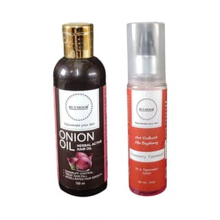 BUYMOOR ONION OIL AND STRAWBERRY FACE WASH FOR MEN & WOMEN 200 ML PACK OF 2