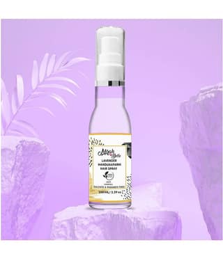 Mirah Belle Organic & Natural- Anti Hair Fall & Hair Growth Lavender & Mandukaparni Hair Sprays 100 mL