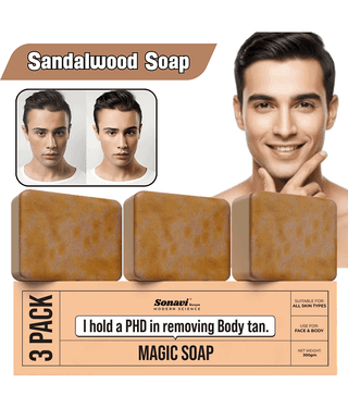 Sonavi Skin Whitening GHARSOAP Soap for All Skin Type ( Pack of 3 )