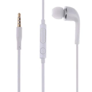 EHS64 Wired in Ear Earphones with Mic, Tangle-Free Compatible with Samsung & Other 3.5mm Jack Supported Devices