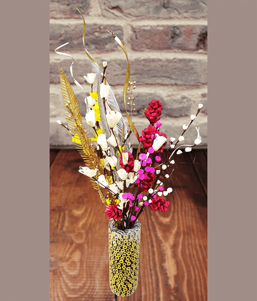 Fab n Style Wild Flower Multicolour Artificial Flowers Bunch - Pack of 1 view 2