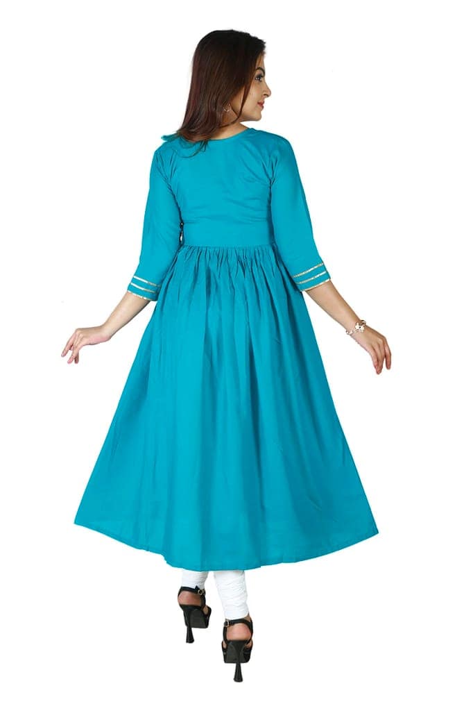 Maternity Gown: Stylish Rayon Feeding Kurti for Pregnancy and Breastfeeding view 6