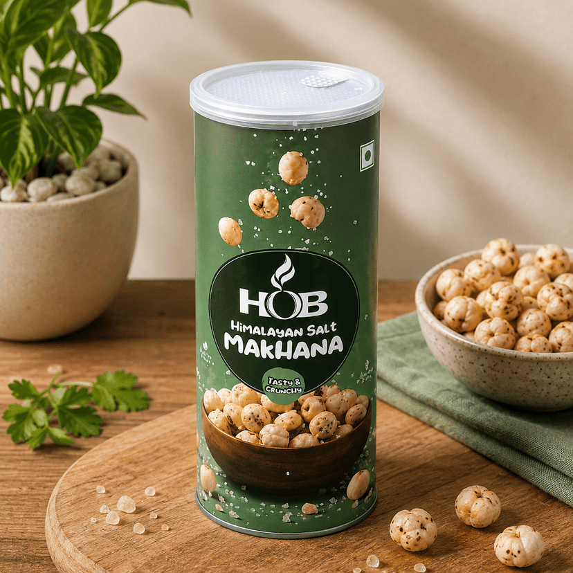 HOB Himalyan Salt Makhana 60G view 4