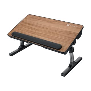 Portronics My Buddy Z Adjustable & Foldable Laptop Stand - Brown