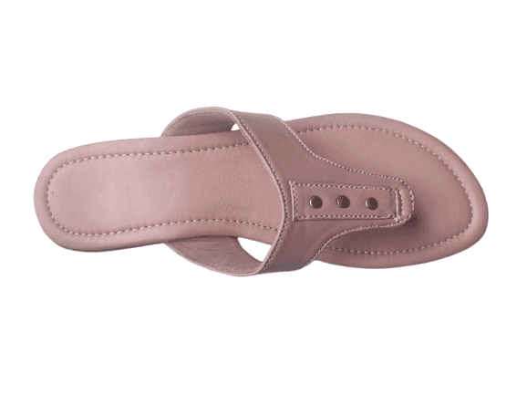 Elegant Brown Toe-Loop Flats for Women – Comfort Meets Style view 2
