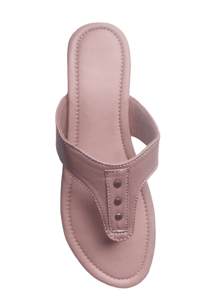 Elegant Brown Toe-Loop Flats for Women – Comfort Meets Style view 3