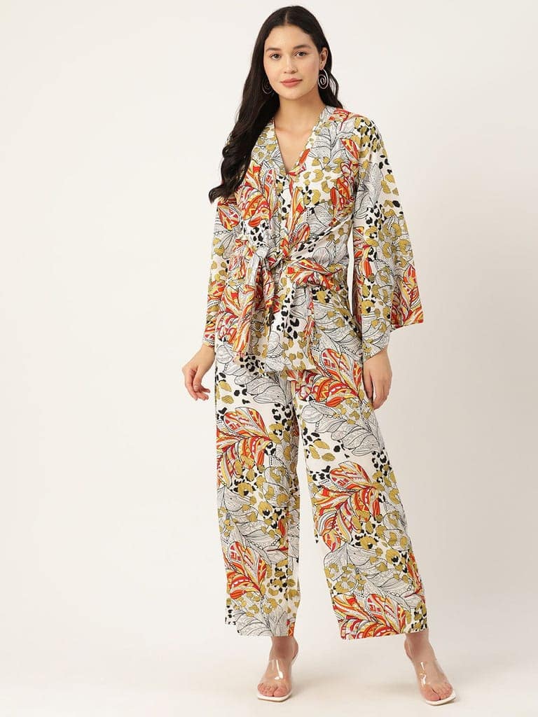 Printed Basic Jumpsuit