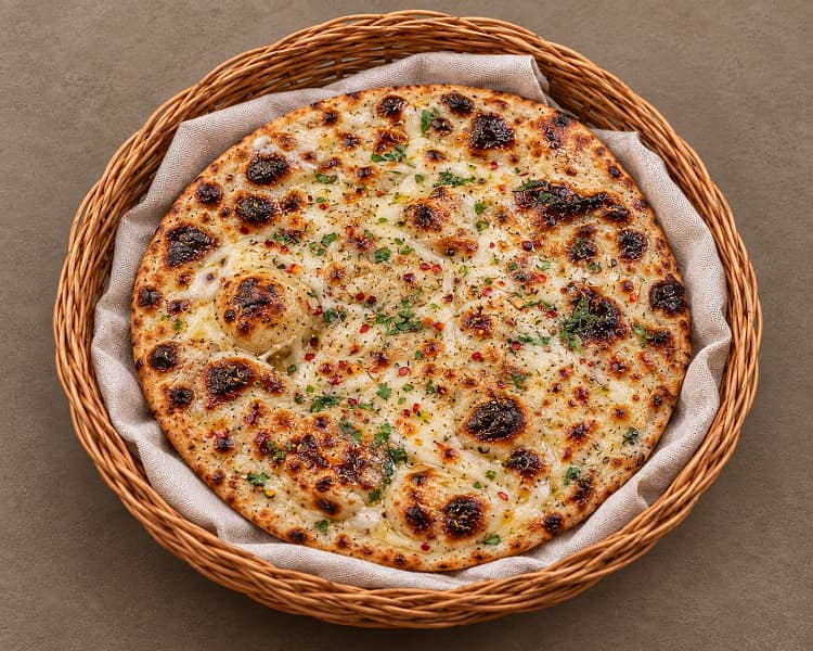 Chur chur naan with cheese