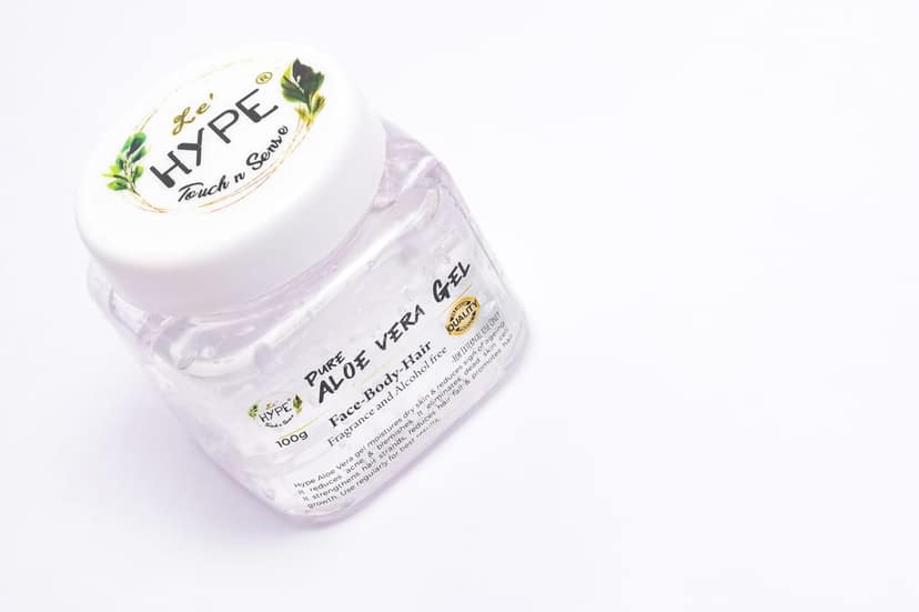 Le' HYPE Pure Aloe Vera Gel for Face, Body & Hair, Fragrance & Alcohol Free view 5
