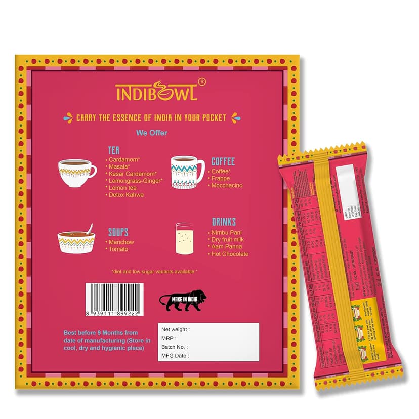 INDICUP Tomato Soup Instant Premix, Pack of 1 - 10 Sachets view 2