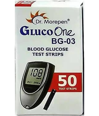 Dr. Morepen 50 strips 50 Test Strips