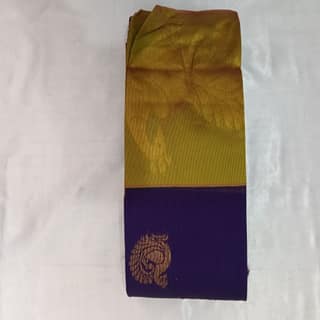 Korvai Silk Cotton Saree with Blouse