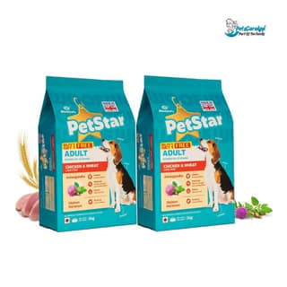Petstar Chicken and Wheat Adult Dog Dry Food