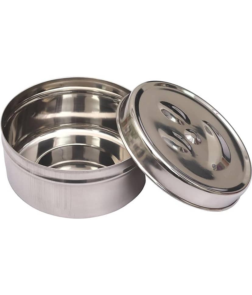Kitcorner Stainless Steel Kitchen Smiley Containers/Tiffin/Lunch Box,350ml each (6U) view 2