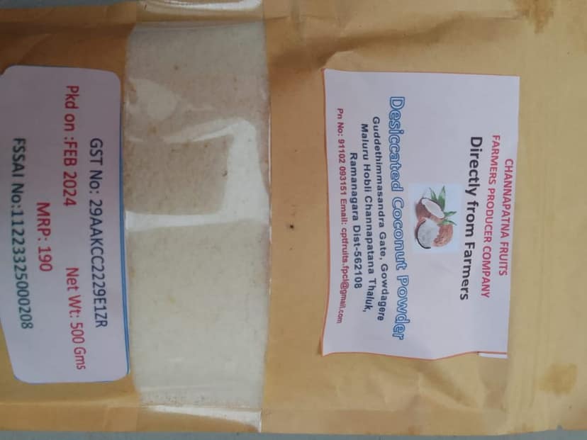 Desiccated Coconut Powder, 500 gm view 3