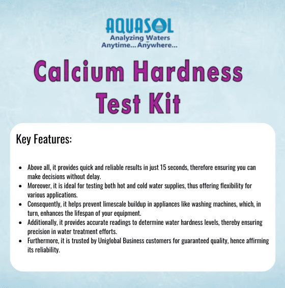 AE202 Aquasol Calcium Hardness Test kit view 2
