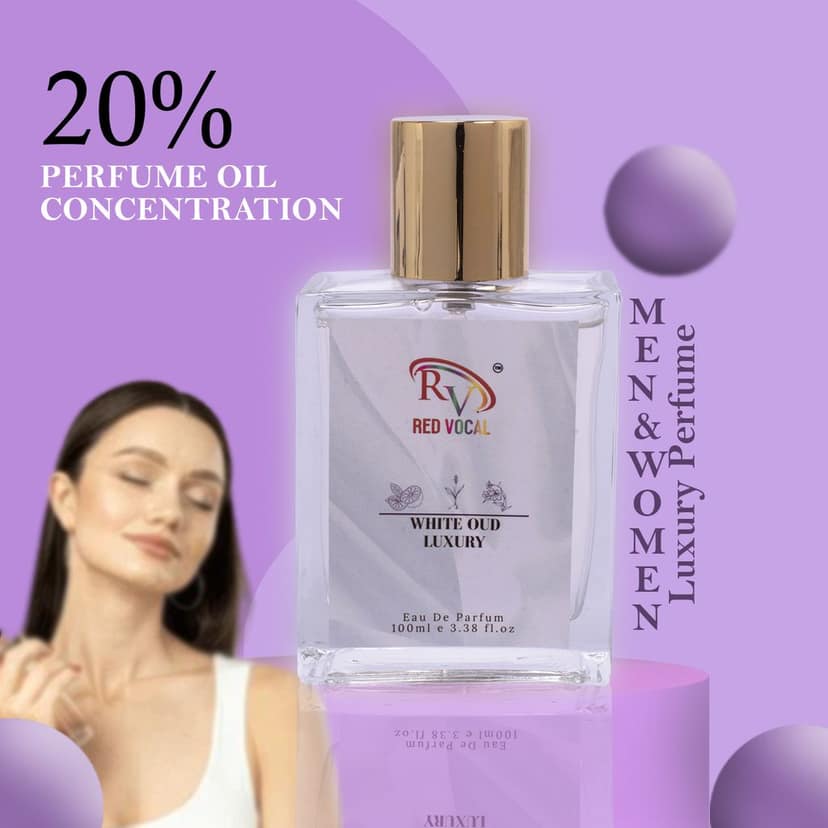 Red Vocal White Oud Luxury Eau De Parfum 100ml For Unisex Buy Set of 2 (100mlx2) view 6