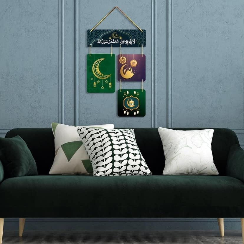 Charmor Religious Decorative Wooden Wall Hanger for Living Room | Bedroom | Home Decor | Office | Gifts (WH2924) view 2