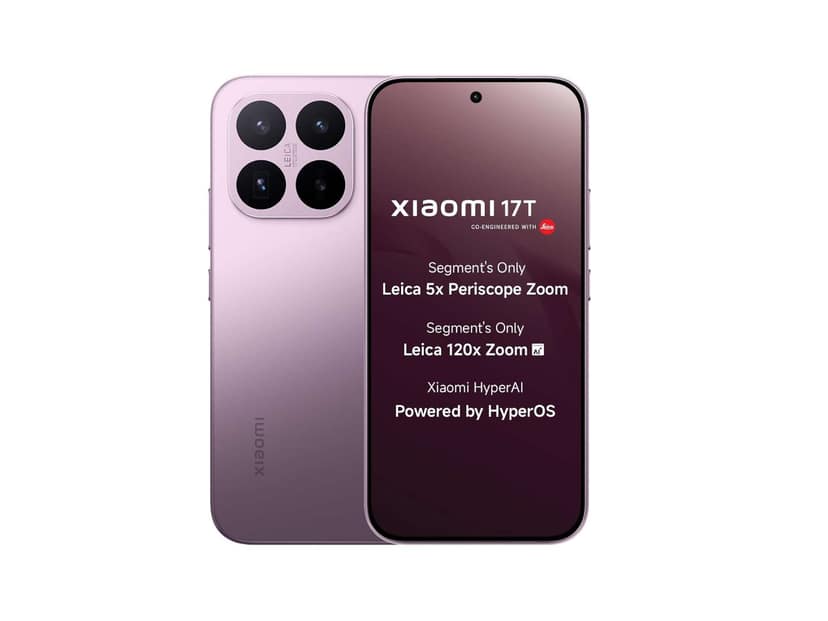 Xiaomi 17T Smartphone, 12GB RAM, 256GB Storage - Violet