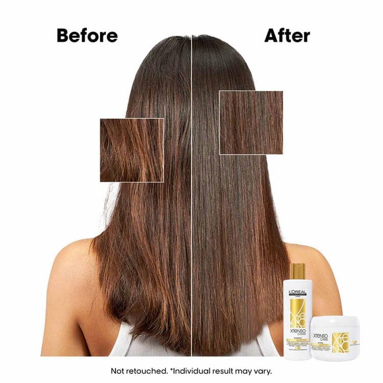 Loreal Professionnel Xtenso Care Sulfate-Free Masque, Frizz-Free & Shiny Hair With Pro-Keratin (196gm) view 3