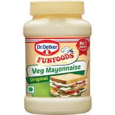 Funfoods Mayonnaise - Diet, Eggless, 250 G Jar