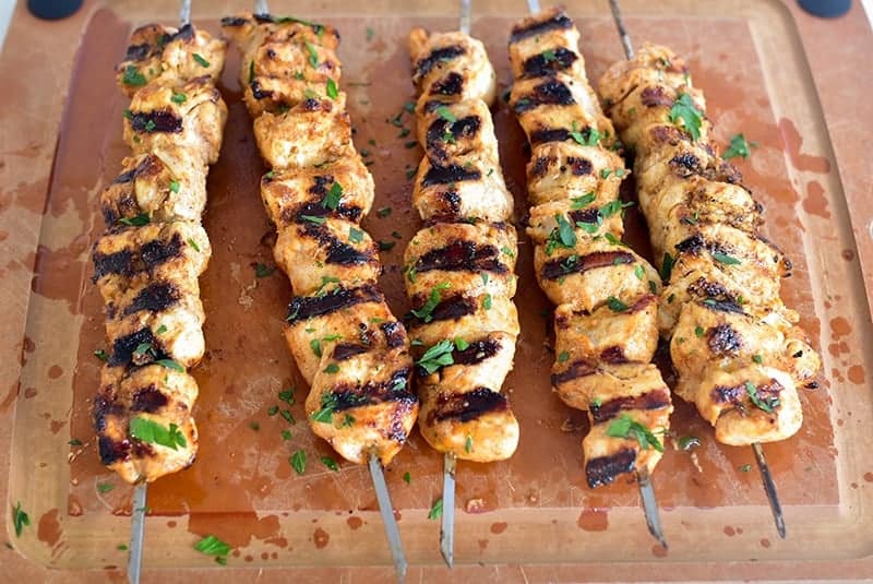 Chicken arabic kebab