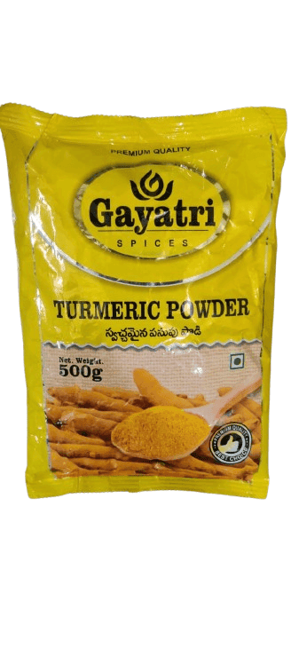 Gayatri Turmeric Powder Premium Quality, 500g view 3