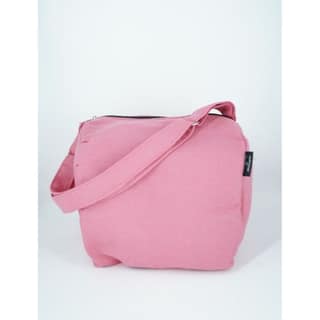 Canvas Shoulder Bag - Pink