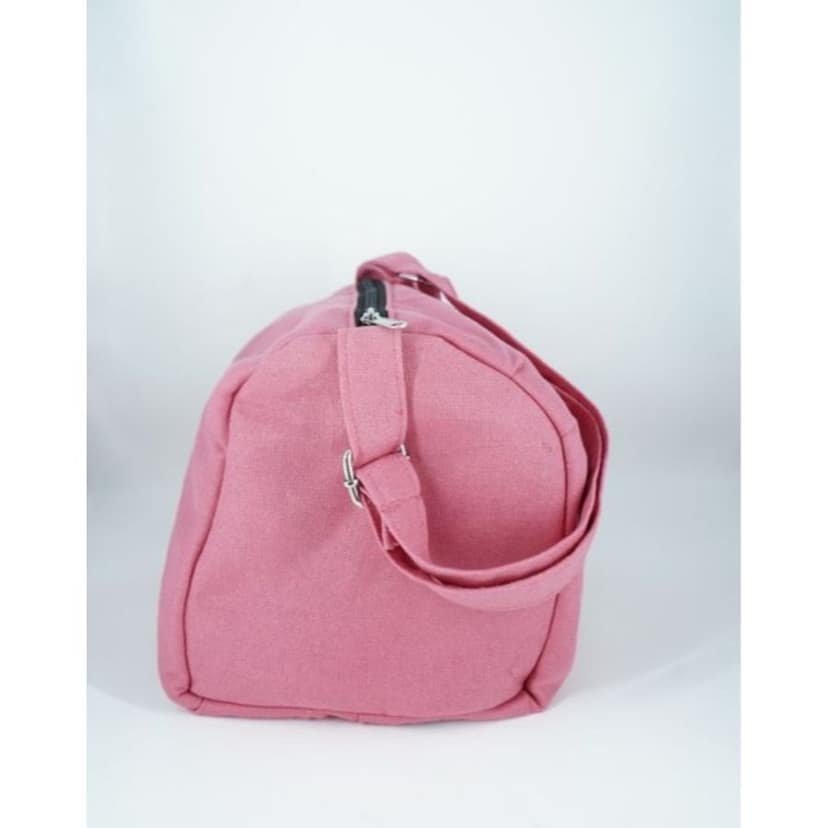Canvas Shoulder Bag - Pink view 3