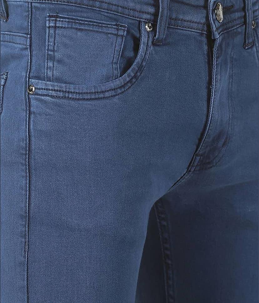 Raa Jeans - Blue Denim Slim Fit Men's Jeans ( Pack of 1 ) view 2