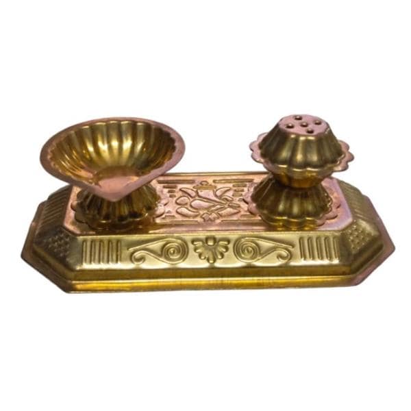 Brass Square Mukh 88 Gms