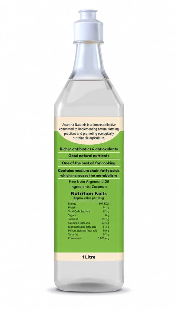 Coconut oil view 2