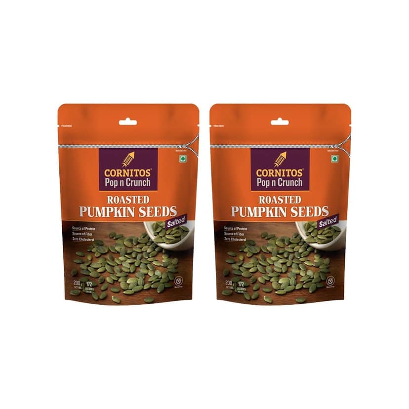 Cornitos Pop n Crunch Roasted Salted Pumpkin Seeds - Pack of 2 view 2