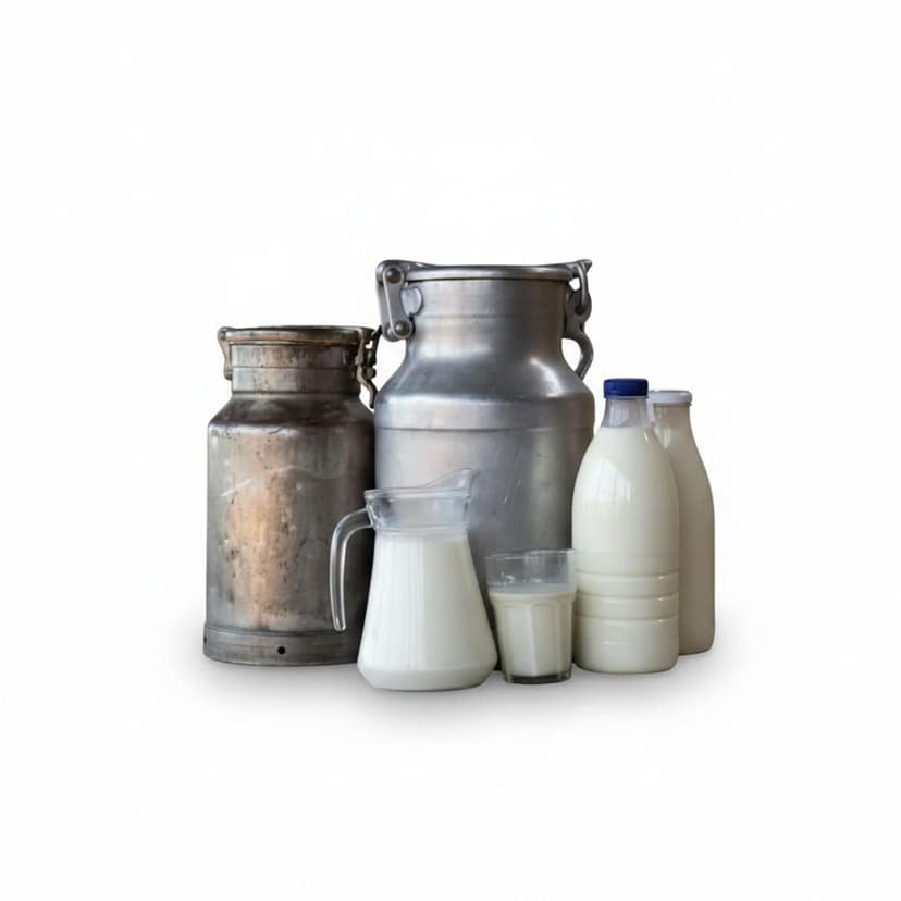 Fresh Cow Milk - 300 gm - One bottle of milk view 2