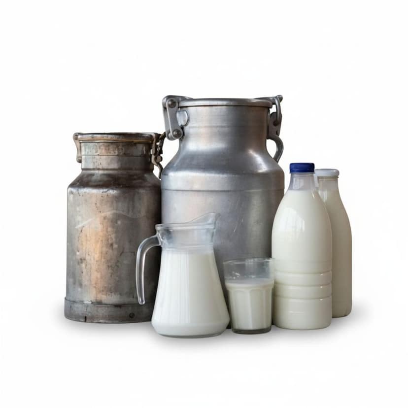 Fresh Cow Milk - 300 gm - One bottle of milk view 3