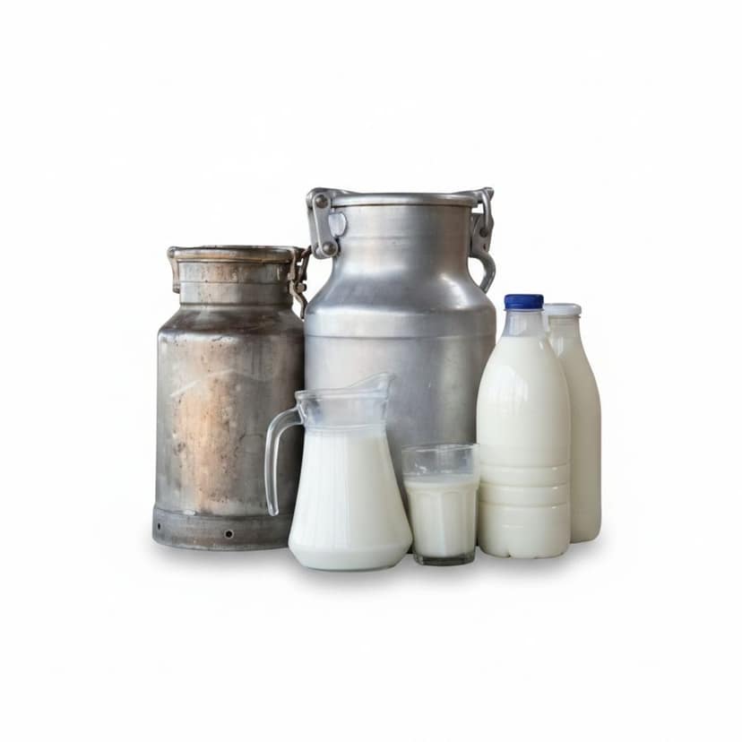 Fresh Cow Milk - 300 gm - One bottle of milk view 4