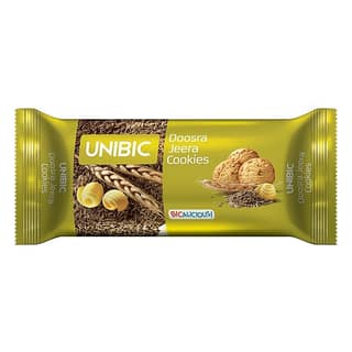 Unibic Doosra Jeera Cookies, 75 G Pouch