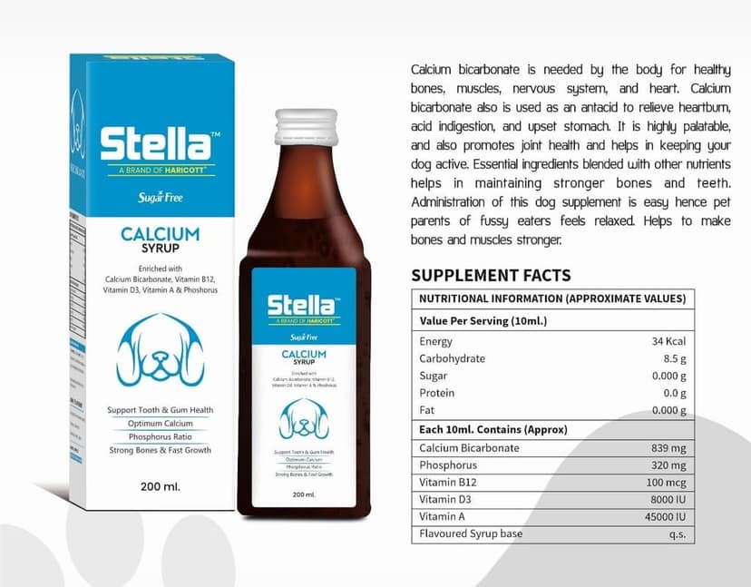 Calcium Syrup for Dog view 3