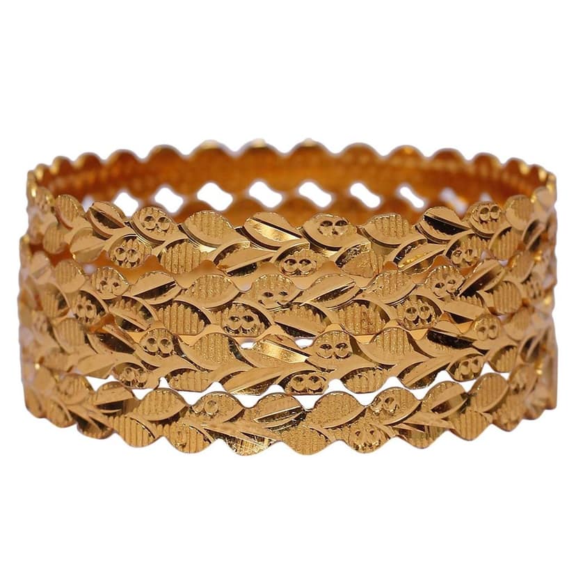 SONCHIRAIYA AP MEPMA DIFFERENT STYLE OF BANGLES SET OF 4 view 3