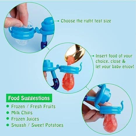 penio soft Baby Teether Feeder and Oral Care Combo Set view 2