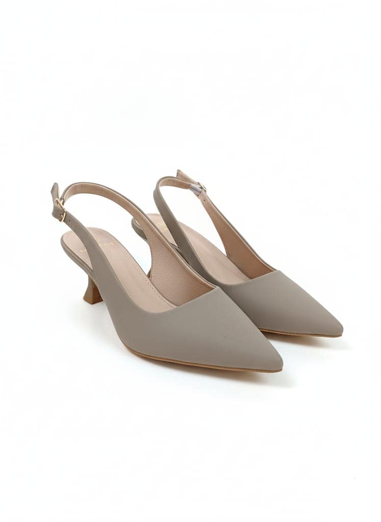 Pair Heels Women’s Stylish Slingback Kitten Heels | Trendy, Comfortable & Elegant Office and Party Wear Footwear view 3