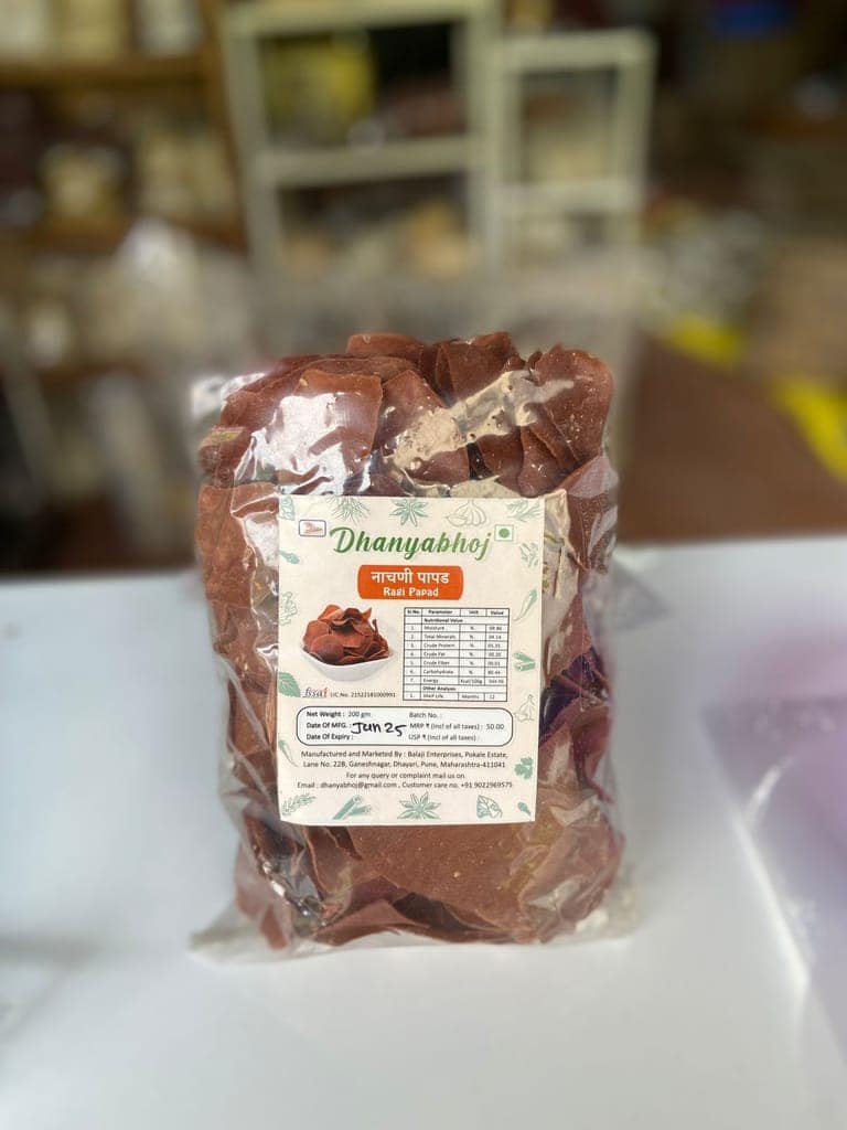 Finger Millet Papad